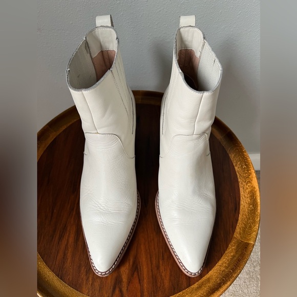 J. Crew White Western Style Boot - Picture 2 of 5